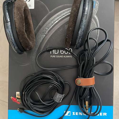 Sennheiser HD600 須自己更換耳綿