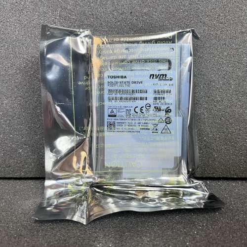 Toshiba 東芝 CD5 2.5-inch U2 NVMe 企業級 SSD 1.92TB
