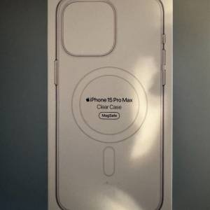 Apple 官方行貨 iPhone 15 Pro Max MagSafe 透明護殼