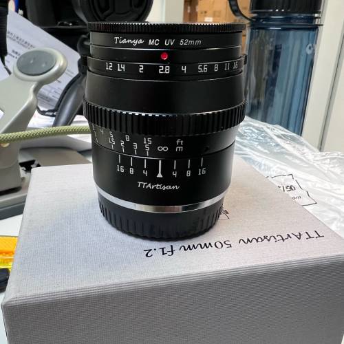 全新 銘匠 TTartisan 50mm F1.2 1.2 50.2 X Mount Fujifilm 富士 鏡頭 Fuji Len