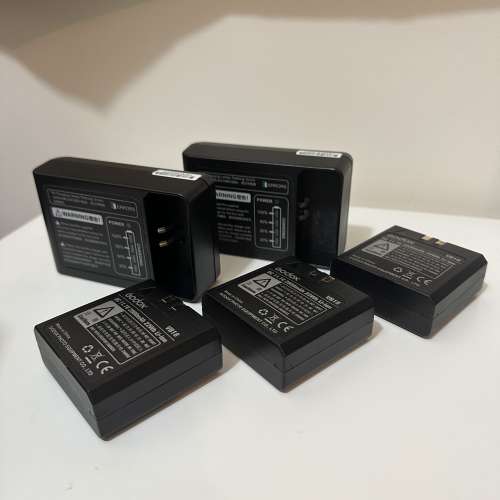神牛 Godox V860ii (for nikon) 兩支 + 三電