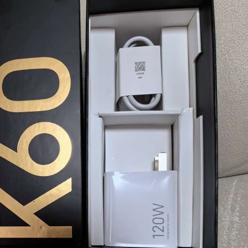 小米K60 至尊版 16GB+256GB 白色 國行 99%新
