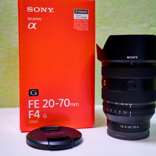 Sony FE 20-70mm f4 G 行貨 全片幅廣角變焦鏡頭