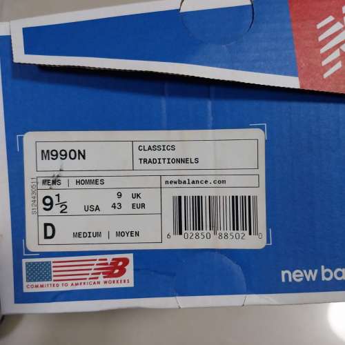 New Balance M990N Navy