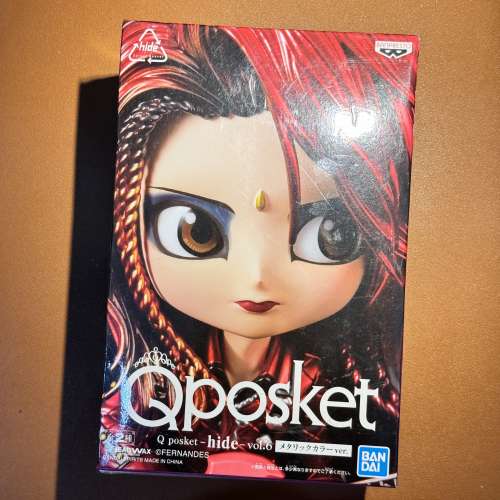 【数量限定】hide フィギュア　松本秀人　X JAPAN hide Qposket フィギュア キューポスケット 松本秀人 XJAPAN