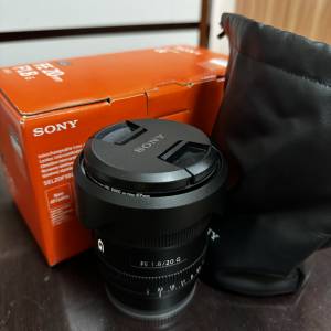 Sony 20mm F1.8廣角定焦G大師鏡頭