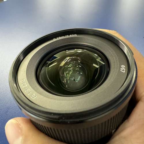 Sony 20mm F1.8廣角定焦G大師鏡頭