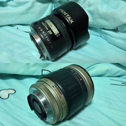 兩支賓得用鏡頭 for Pentax ★☆★全套出售，不設散賣★☆★