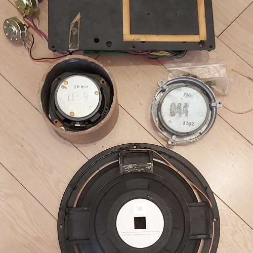 美國製,  JBL 4411 12",3路喇叭零件一隻