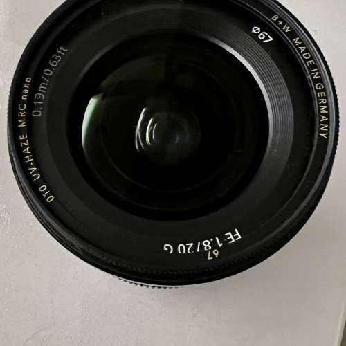 Sony 20mm f1.8 1.8 G 香港行貨