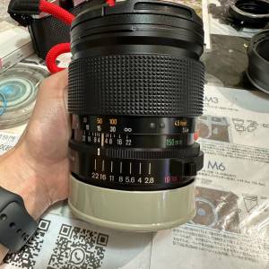 Repair Cost Checking For Hasselblad Carl Zeiss Sonnar T* 150mm f/2.8  Crash 抹鏡