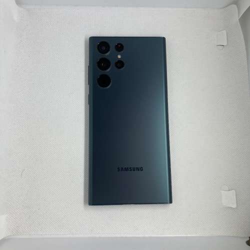 $(3) 95%新 SAMSUNG S22 Ultra 12+256 綠色 港行