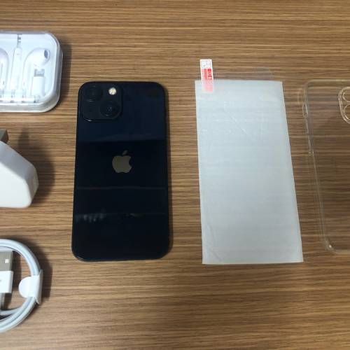 Black - Full set 99%new iPhone 13 mini 256gb battery 100% one month warranty