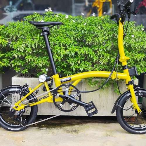 MINT BOB3 14吋 3速鉻鉬鋼車架 小布式折叠車