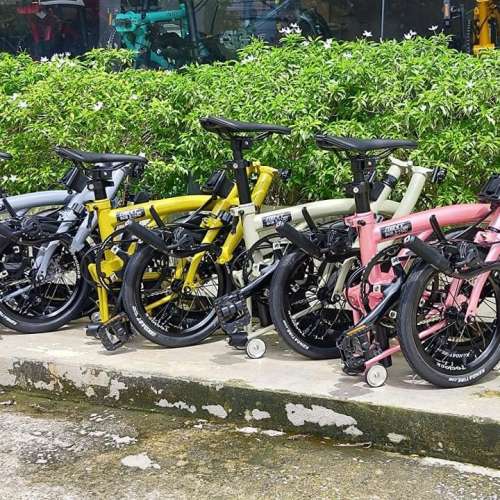 MINT BOB3 14吋 3速鉻鉬鋼車架 小布式折叠車