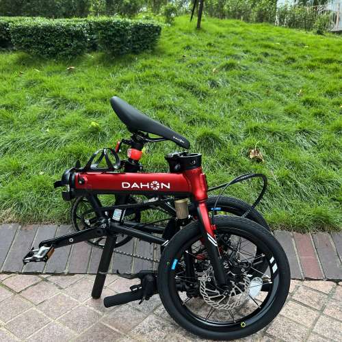 2023 最新款 頭柱內摺版馬甲線款 DAHON K3 PLUS 9速 16吋 碟剎 鋁合金 折叠車 送水...