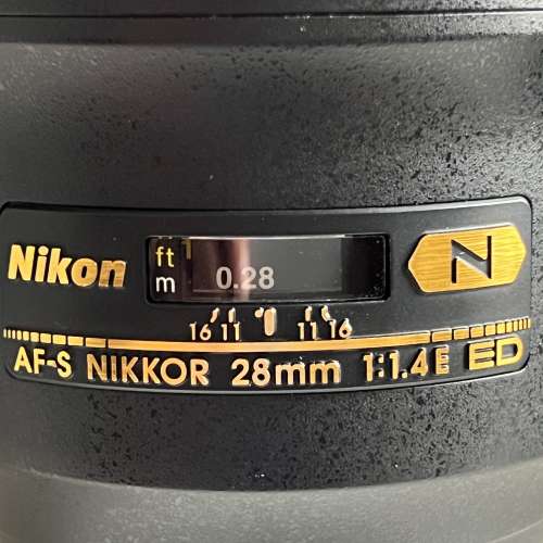 Nikon AFS 28mm 1.4