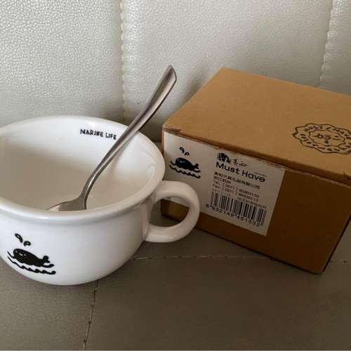 expresso 咖啡杯連匙（有盒） expresso coffee cup with spoon (with box)