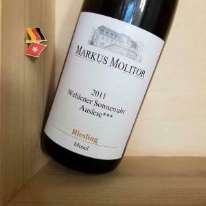 2011 Markus Molitor Wehlener Sonnenuhr Riesling Auslese *** Suss RP100滿分 半...