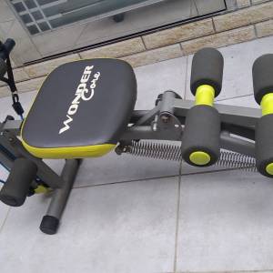 Wonder core 2 Gym 健身 椅子 啞鈴椅 仰臥起坐 收腹  健身器材 可調節 可摺合 摺疊