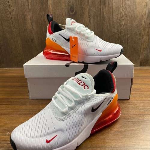 Nike Air Max AM 97 98 270 鞋 白金色 白色 金色 紫色 紅金勾 幻彩 型 shoes 運動鞋...
