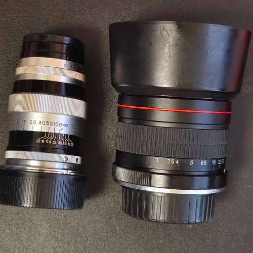 手動鏡 Canon FD 24mm 2.8 Nikon AIS 35mm 2.0