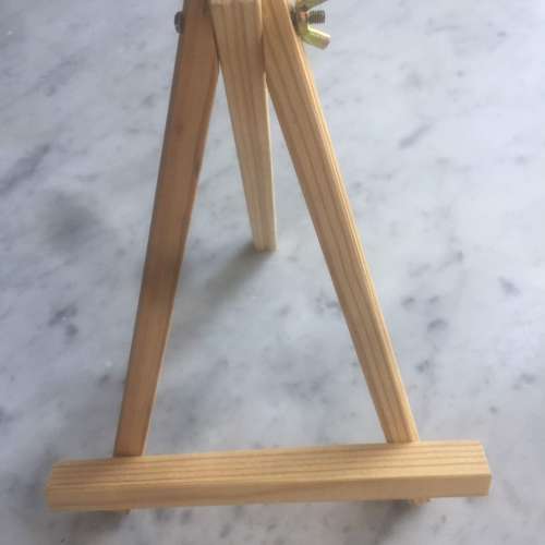 $10 迷你 三腳 掛相 掛畫 木架