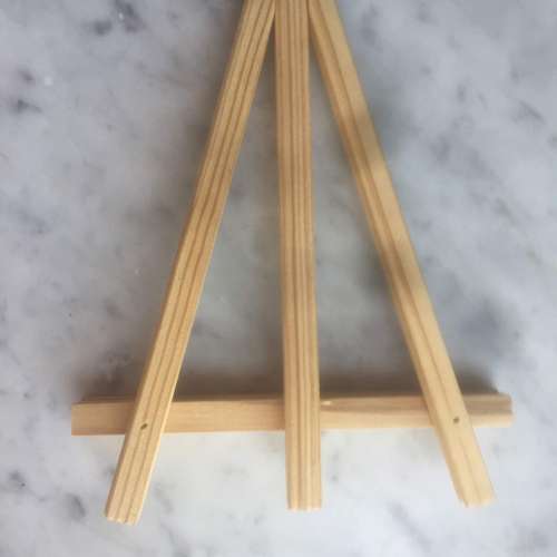 $10 迷你 三腳 掛相 掛畫 木架