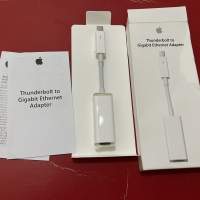Apple Thunderbolt to Gigabit Ethernet Adapter只打開拍照 （全新未開過）