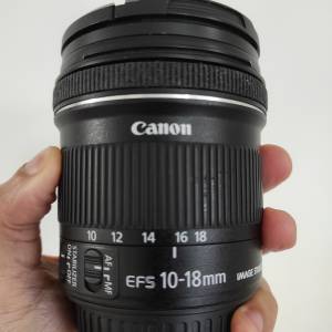 Canon 10-18mm Lens