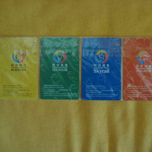 港鐵昂坪360纜車(身心啟迪之旅)紀念套票