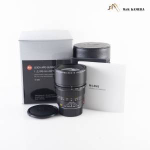 雙A頂級人像鏡Leica APO-Summicron-M 90mm/F2.0 ASPH 11884 Black Lens Germany #462