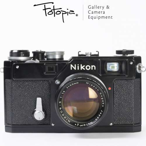 || Nippon Kogaku Nikon S3 - Black Paint / Olympic with Nikkor-S 50mm F1.4 ||