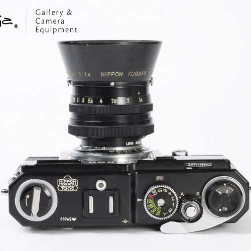 || Nippon Kogaku Nikon S3 - Black Paint / Olympic with Nikkor-S 50mm F1.4 ||