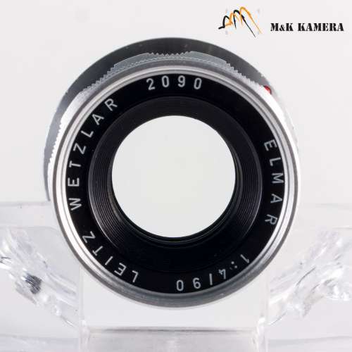 三枚玉Leica Elmar M 90mm/F4.0 E39 Ver.II 3 Elements Silver Lens Yr.1965 #577