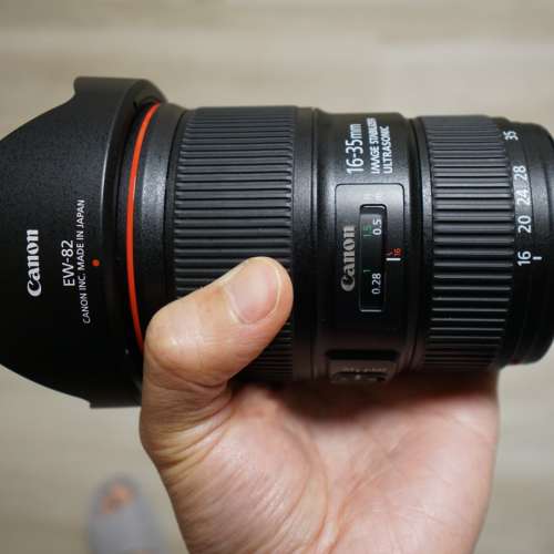 平售 99%新 Canon EF 16-35mm F4L IS USM （連Hoya HMC filter)
