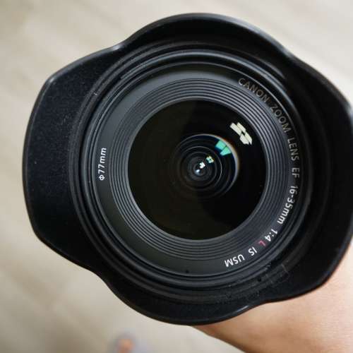 平售 99%新 Canon EF 16-35mm F4L IS USM （連Hoya HMC filter)