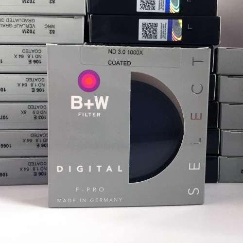 B+W F-Pro 62mm 110 E ND3.0 1000X Coated 62mm (1066174) Filter