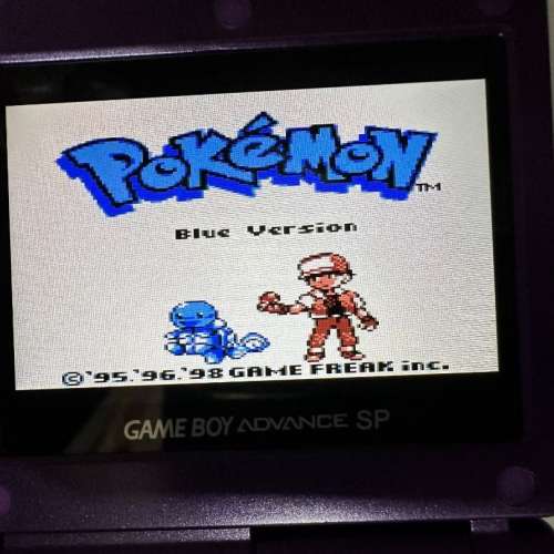 Nintendo GAMEBOY GB Pokamon blue 藍寶石 寵物小精靈 、口袋妖怪、精靈寶可夢