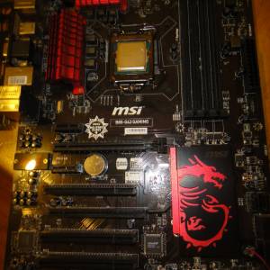 四代 MSI B85-G43 GAMING ATX主版 Socket 1150