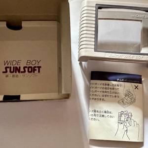 Nintendo Gameboy Sunsoft Wide Boy 極罕有，完整包裝，有說明書，元祖Game Boy DM...