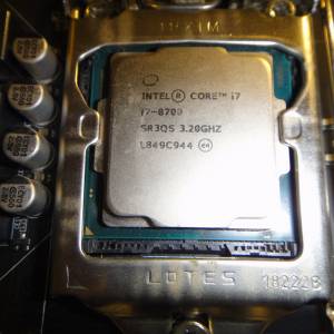 Intel Core i7-8700 3.2GHz 連ITX主版 ONDA H310SD3  (含windows10Home啟用碼) Soc...