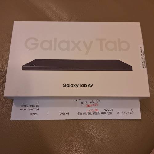 行貨 有單 未開封 Samsung Galaxy Tab A9 SM-X110 4GB RAM 64GB ROM 灰黑色