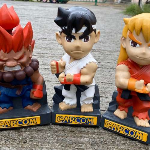 Capcom 街頭霸王 街霸 錢甖 figure Fate Saber 足球小將 冰杯 Michelin 米芝蓮 車 ...