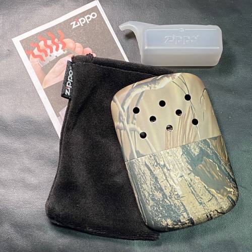 Zippo 迷彩樹紋暖手器 （12小時）