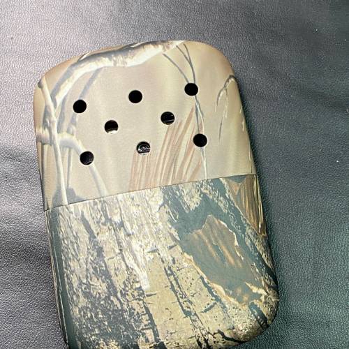 Zippo 迷彩樹紋暖手器 （12小時）