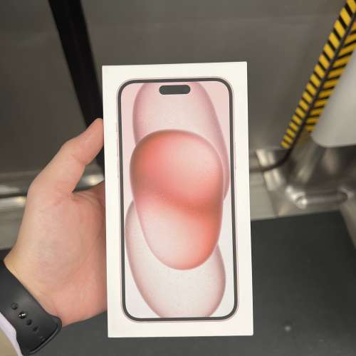 15 plus 粉紅 128gb