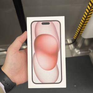 15 plus 粉紅 128gb