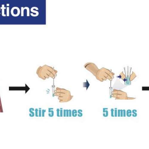 冠病毒/甲型及乙型流感快速抗原檢測試劑盒/呼吸 道 融合病毒(RSV)/腺病毒 (ADV) /MP...