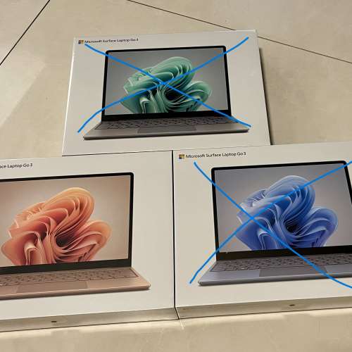 Surface Laptop Go3 全新未開封 (砂岩金)